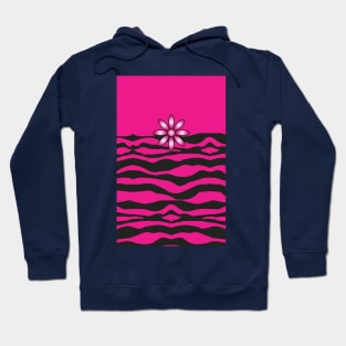 The Katy Phone / Black & Fuchsia Fantasy Zebra Hoodie